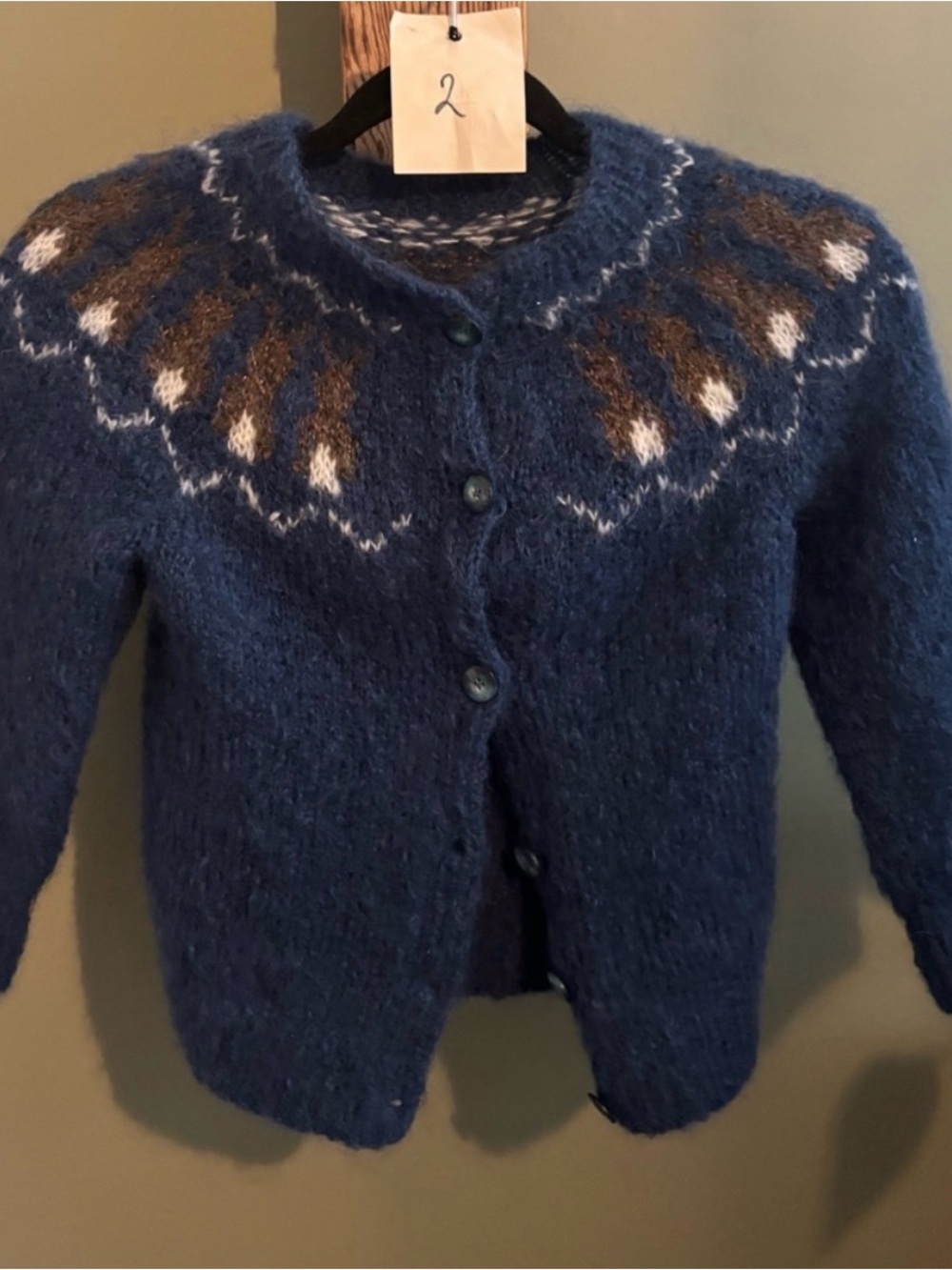 Hand knit Peter rabbit kids sweater
